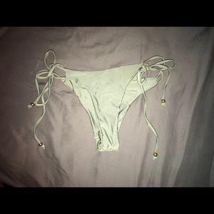 Olive green Brazilian bikini bottoms